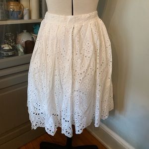 Chicwish eyelet skirt